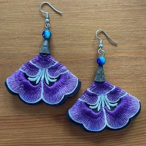 Large Boho Summer Statement Earrings